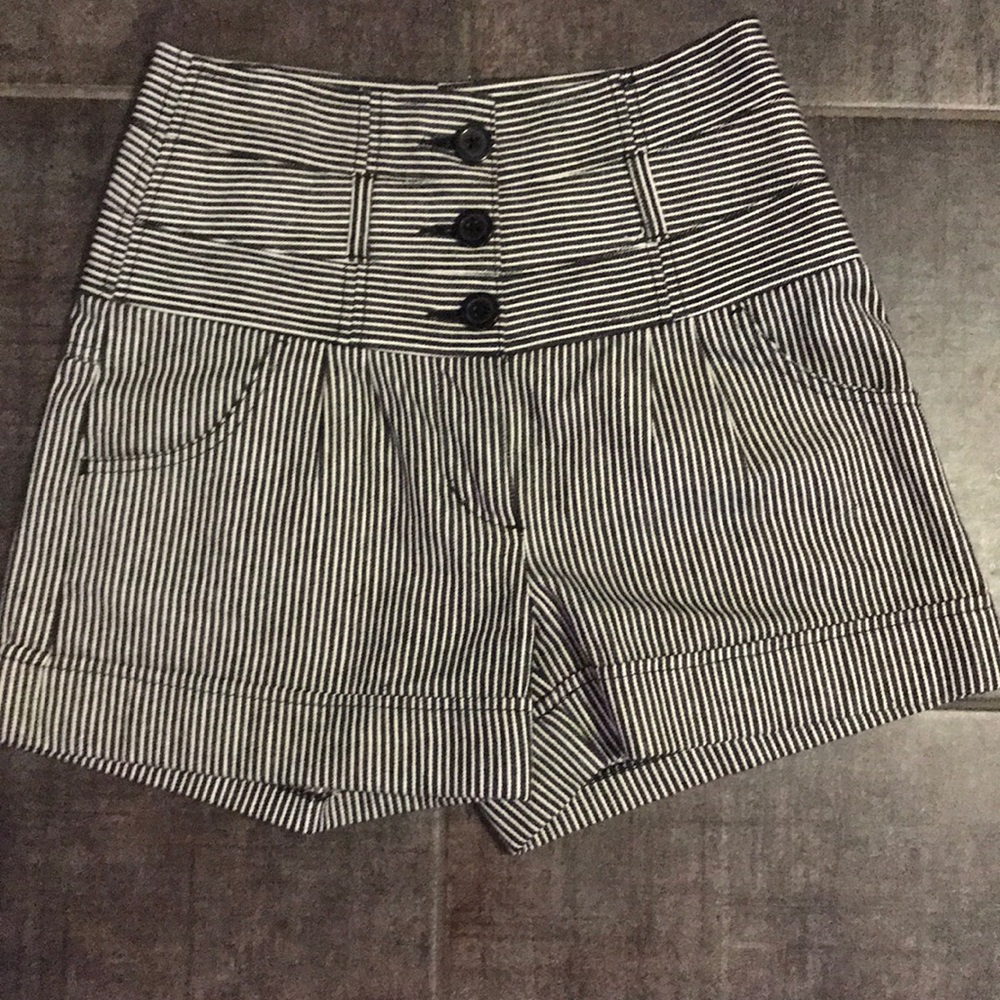 Cutest darn striped high top shorts